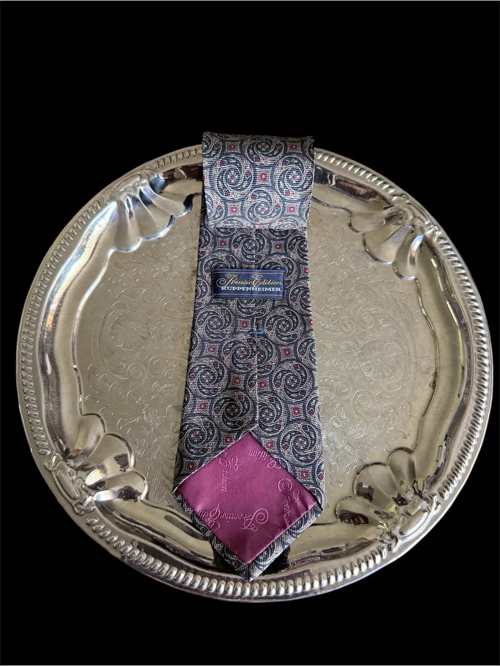 Priemier Edition Kuppenheimer Geometric Silk Tie
